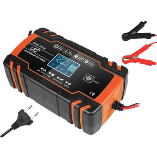 Inteligentná nabíjačka batérií 12V/24V 8A (max 80Ah) 1