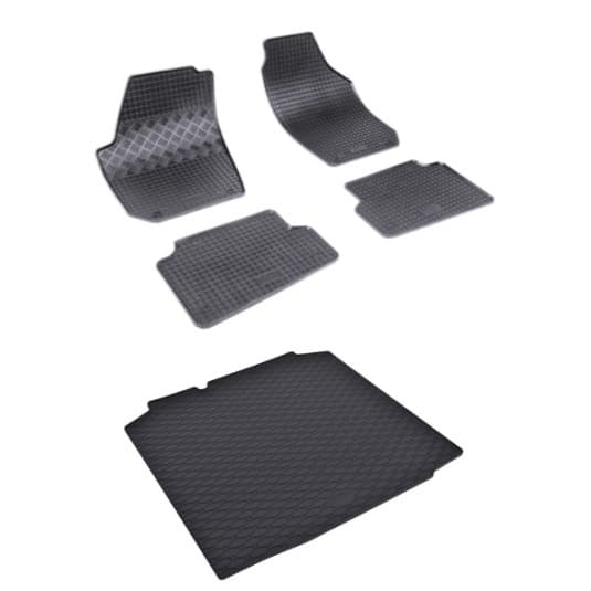 Rohože a vanička pre Škoda Fabia II com (2007-2014) 1
