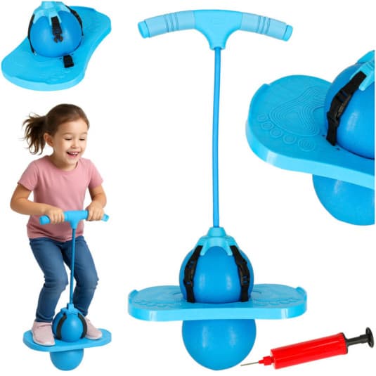 Skákadlo pre deti – Pogo Jumper, modrý 1
