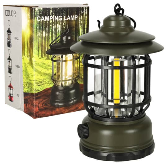 Solárna lampa na kemping