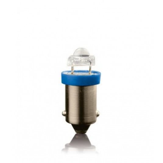Led žiarovky 1led 12V BA9S modrá (2ks) 1