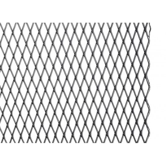 Hliníková mriežka čierna, oko 4x13mm 1