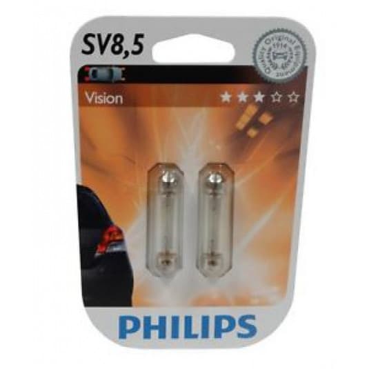 Žiarovky Philips C10W 12V / SV8,5 2ks 1
