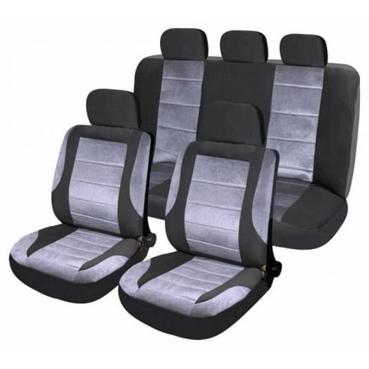 Poťahy sedadiel sada 9ks DELUXE AIRBAG 1