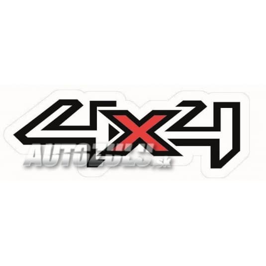 Samolepka "4x4" 1