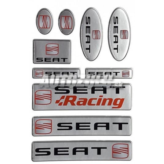 Samolepka set Seat 10ks 1