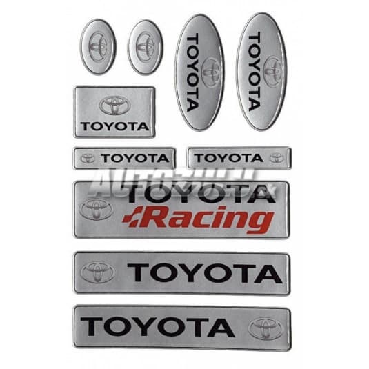 Samolepka set Toyota 10ks 1