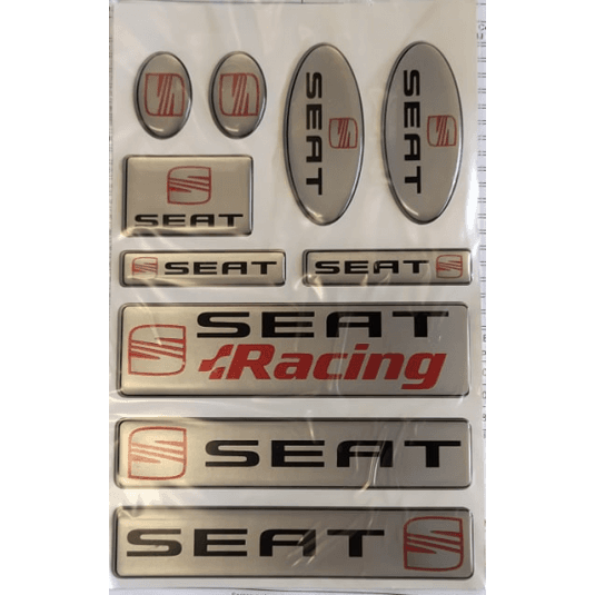 Samolepky set 10 ks SEAT nový 1
