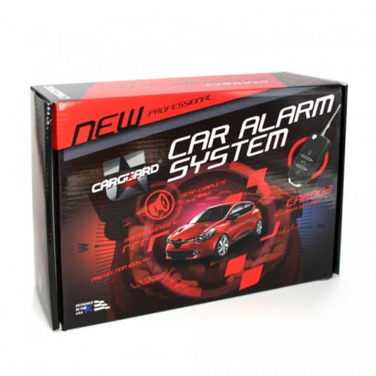 Dvojzónový autoalarm s diaľkovým ovládaním V2 1