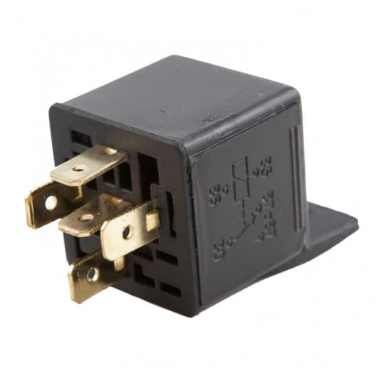 Relé 30A-12V,5 kontakt 1