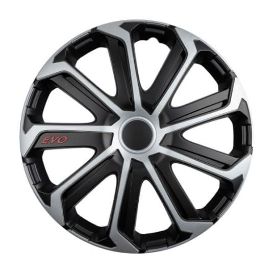 Puklice Evo black&silver 14 1