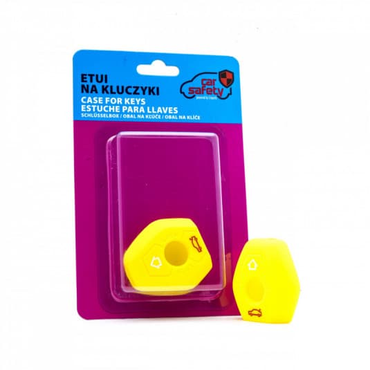 Epkc119 silikónový obal na kľúče - žltý BMW 1