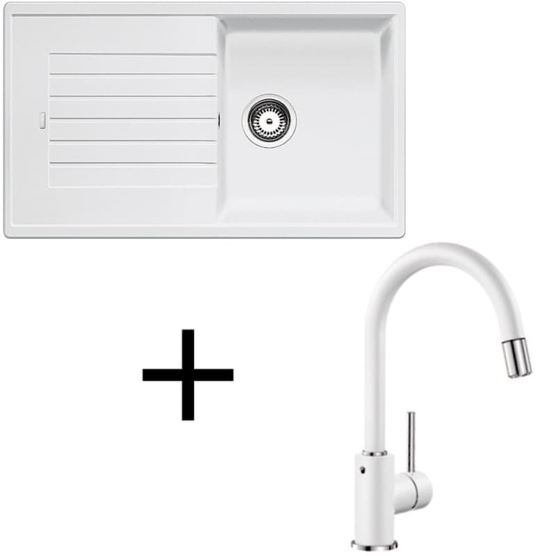 Blanco Zia 5 S + Mida-S silgranit biela + Dodatočná extra zľava 5% po vložení do košíku !