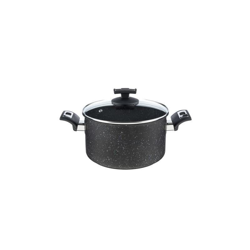 Kolimax Hrniec BLACK GRANITEC s pokrievkou, priemer 22cm, objem 4.5l 1