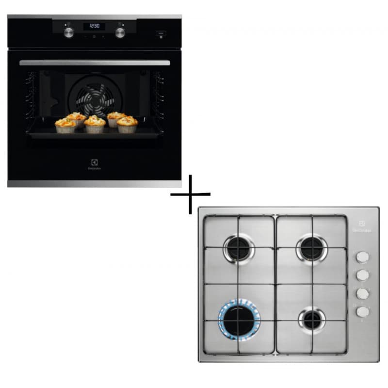 Electrolux KODEH70X + KGS6404SX 1