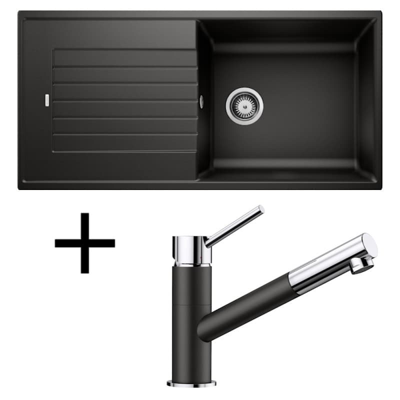 Blanco set Zia XL 6 S + Kano-S silgranit 1