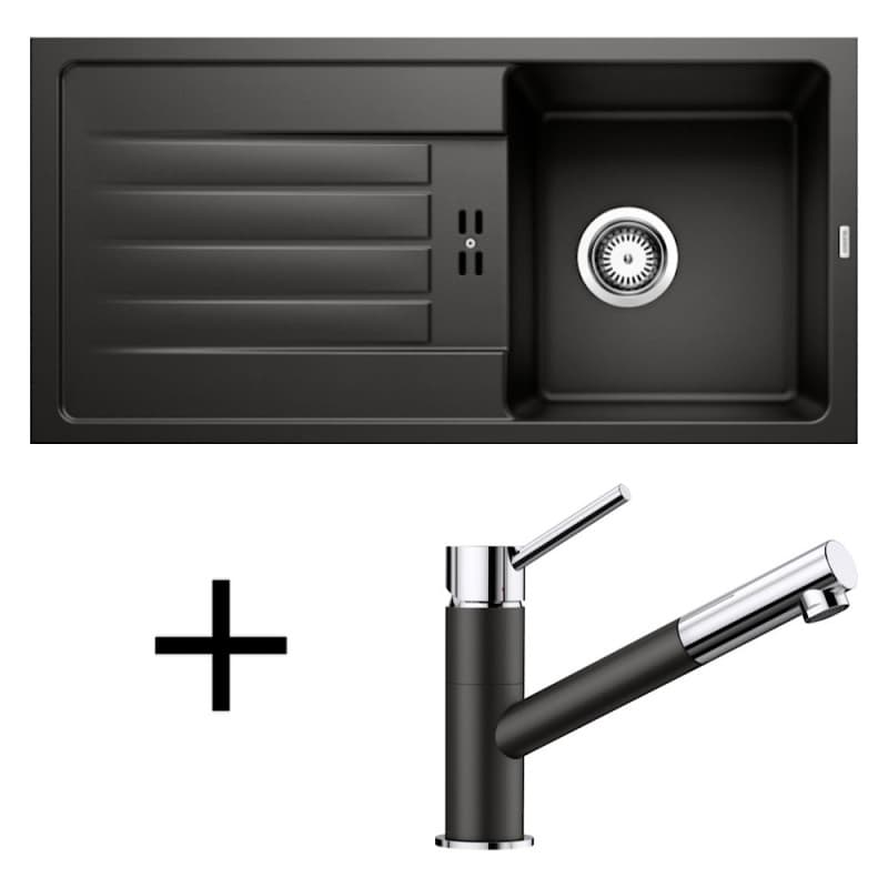 Blanco set Favum 45 S + Kano-S silgranit čierna 1