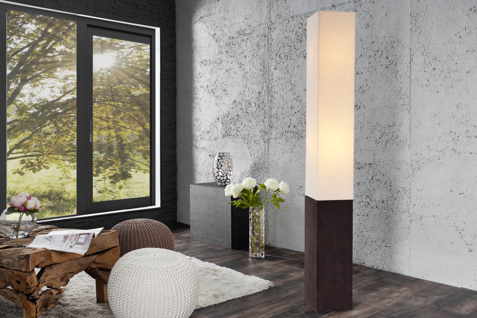 Estila Dizajnová moderná stojaca lampa Paric Classic 1