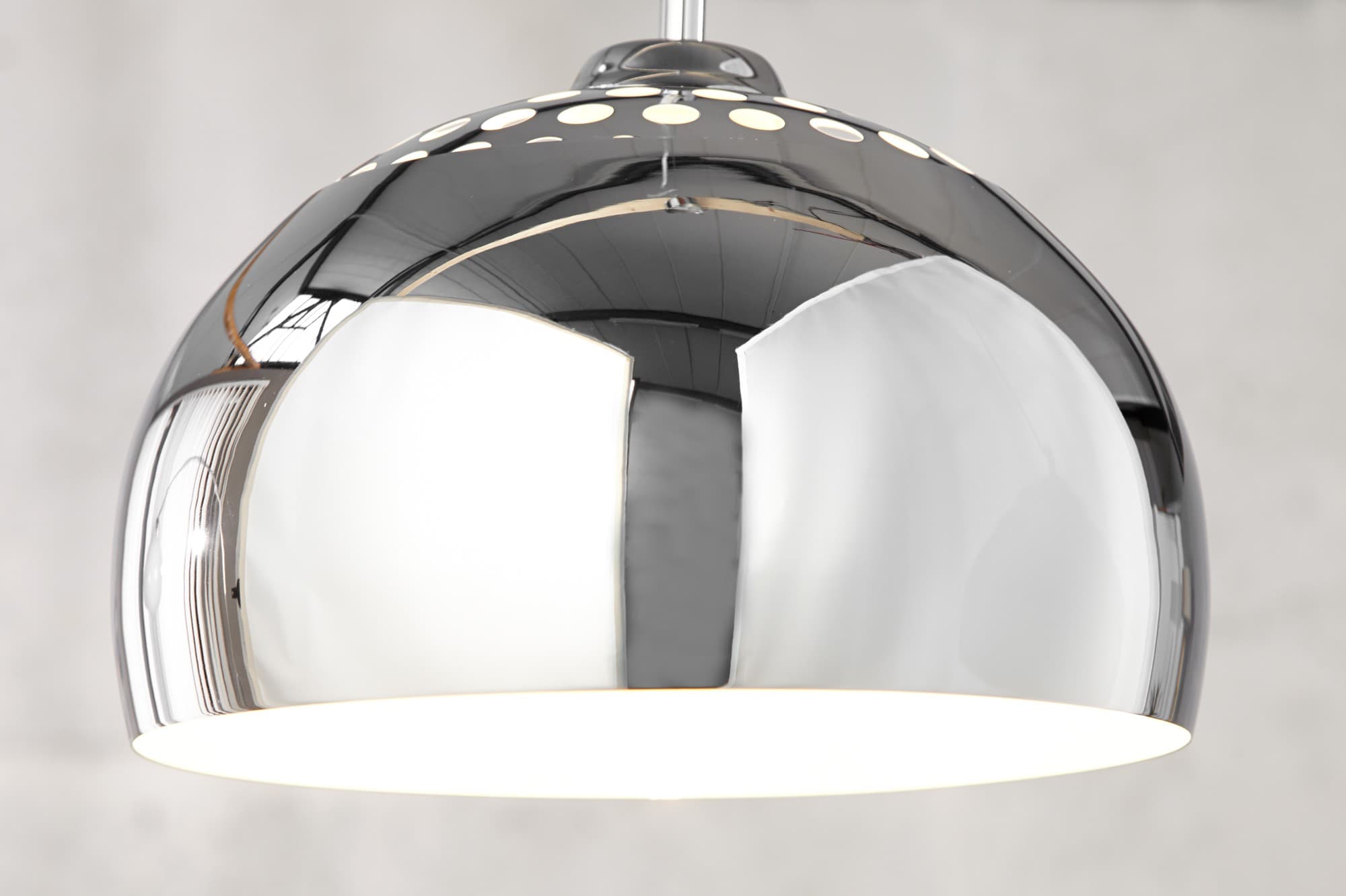 Estila Moderné dizajnové závesné svietidlo Chrome Ball 1