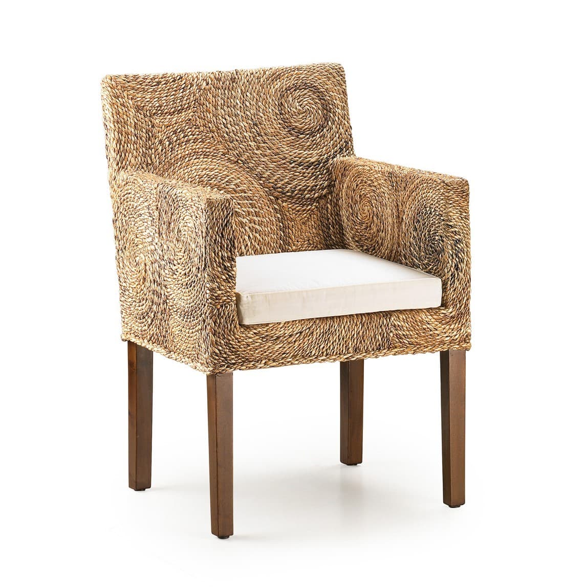 Estila Luxusné kreslo s banánovými kruhmi RATTAN 85cm 1