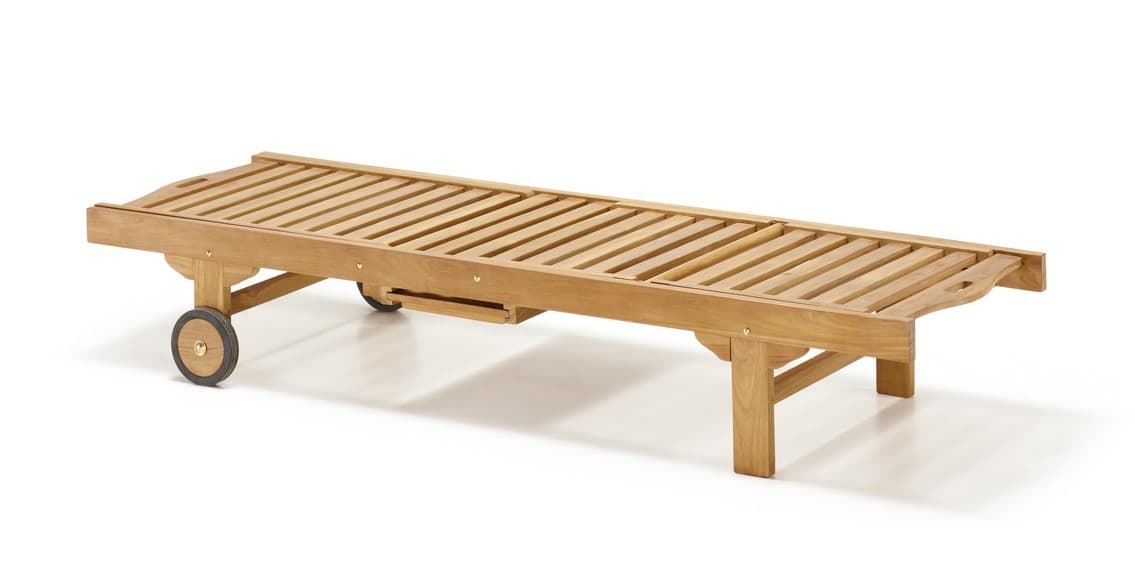 Estila Štýlové lehátko z dreva Jardin 1