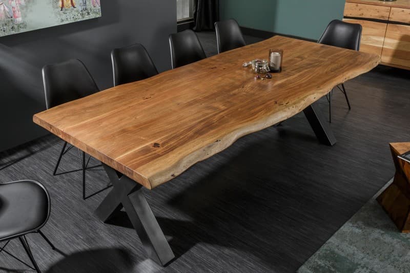 Estila Luxusný jedálenský stôl z masívu Mammut X 240cm 1