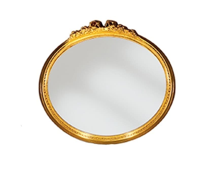 Estila Luxusné oválne barokové nástenné zrkadlo Emociones s elegantným rámom 55 cm 1