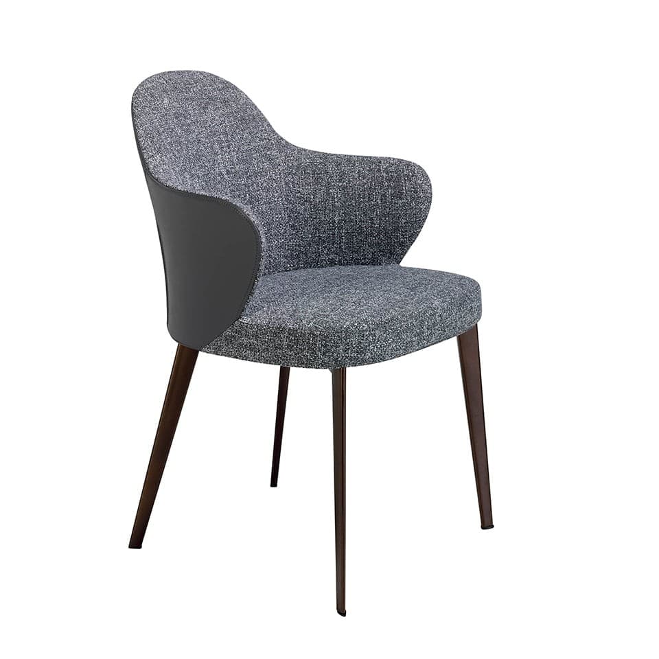 Estila Luxusná moderná jedálenská stolička Vita Naturale v sivej farbe 83cm 1