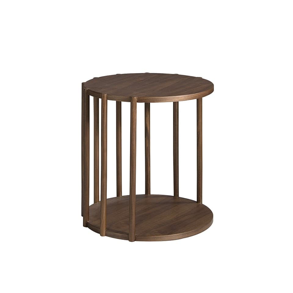 Estila Moderný príručný stolík Vita Naturale z dreva hnedý 47cm 1