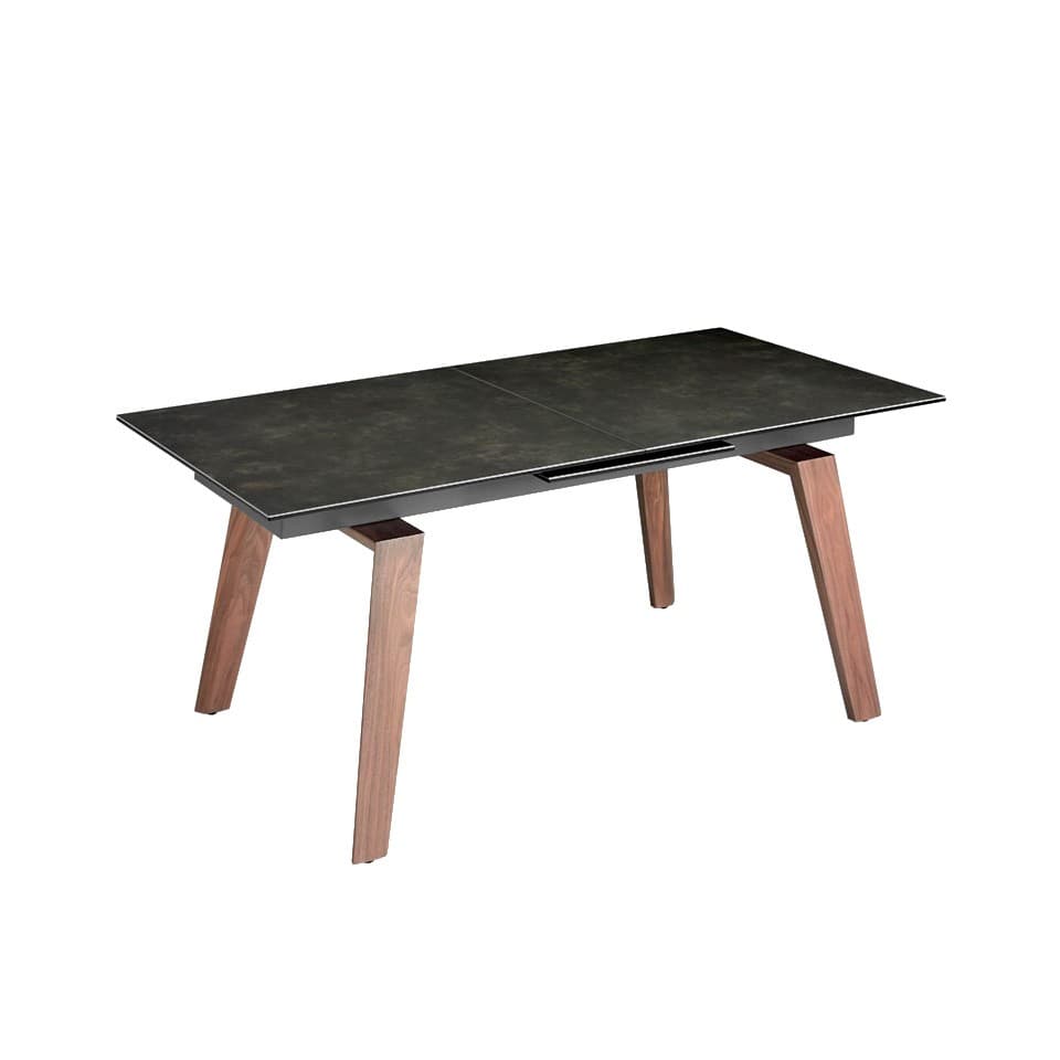 Estila Luxusný rozkladací jedálenský stôl Forma Moderna čierny mramor 180cm 1