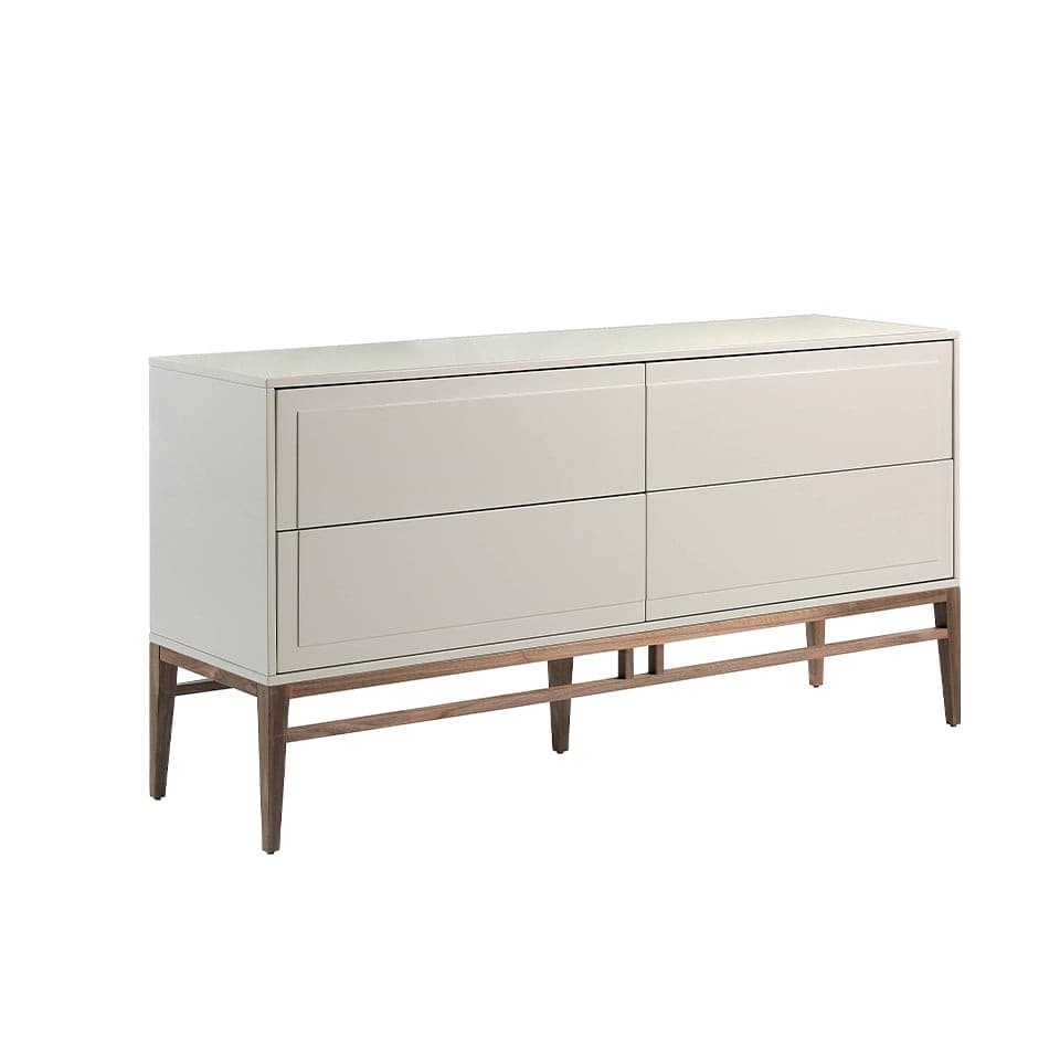 Estila Luxusný príborník Forma Moderna lakovaný s nožičkami z dreva 160cm 1