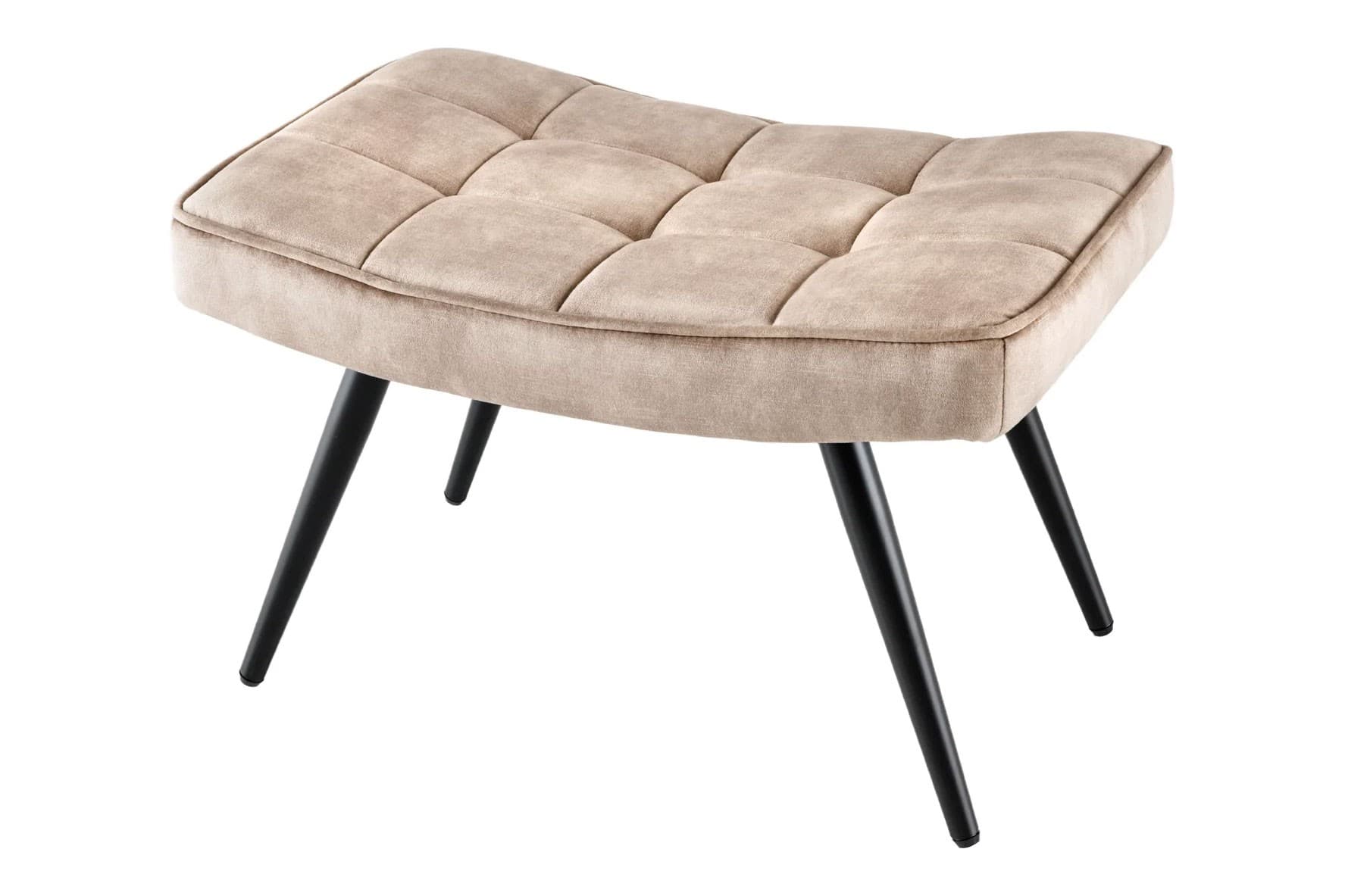 Estila Dizajnová taburetka Scandinavia šampanská 61cm 1