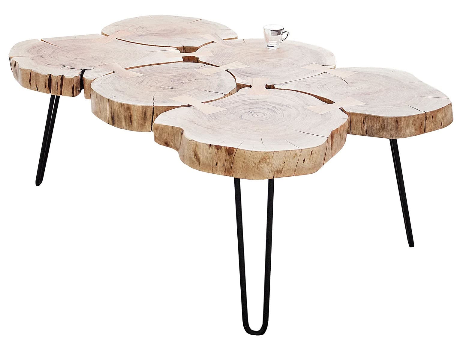 Estila Štýlový jedinečný konferenčný stolík Terra II 115cm