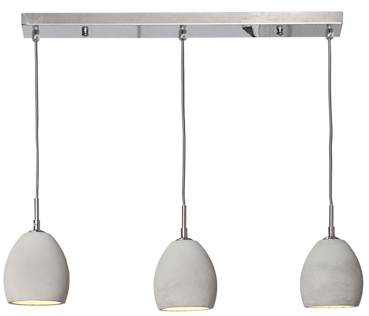 Estila Štýlová závesná lampa Cement