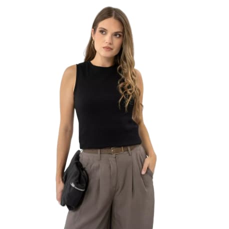 Dámske tielko VOLCANO T-DEMI-BLACK 1