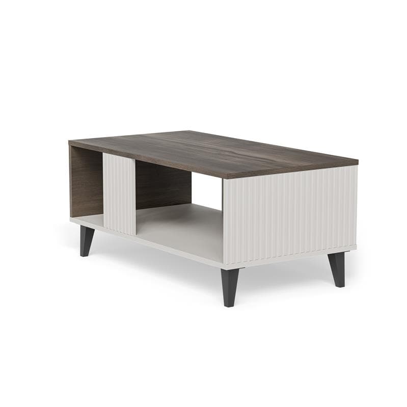 Konferenčný stolík Random 92 cm kašmír/orech 1