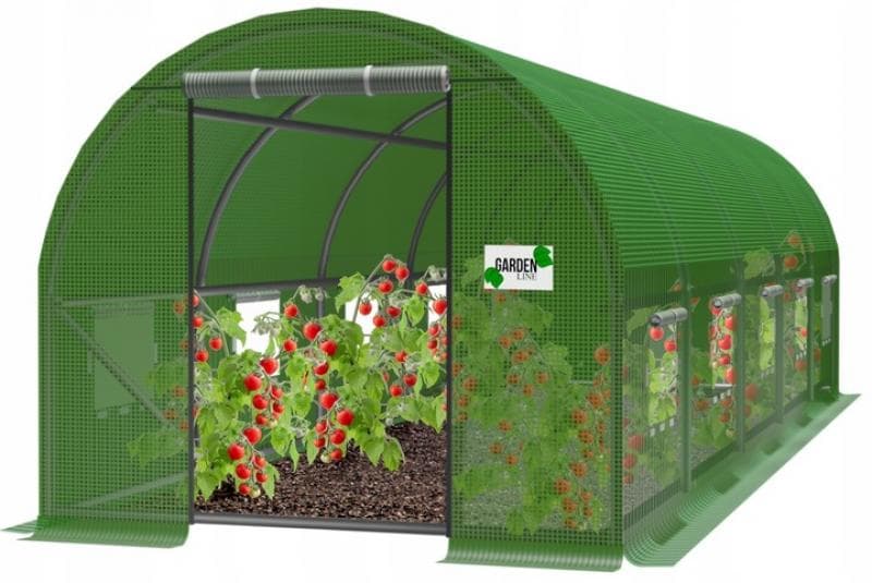 Fóliovník s 5 segmentmi STRETCH 800x300 cm zelený 1