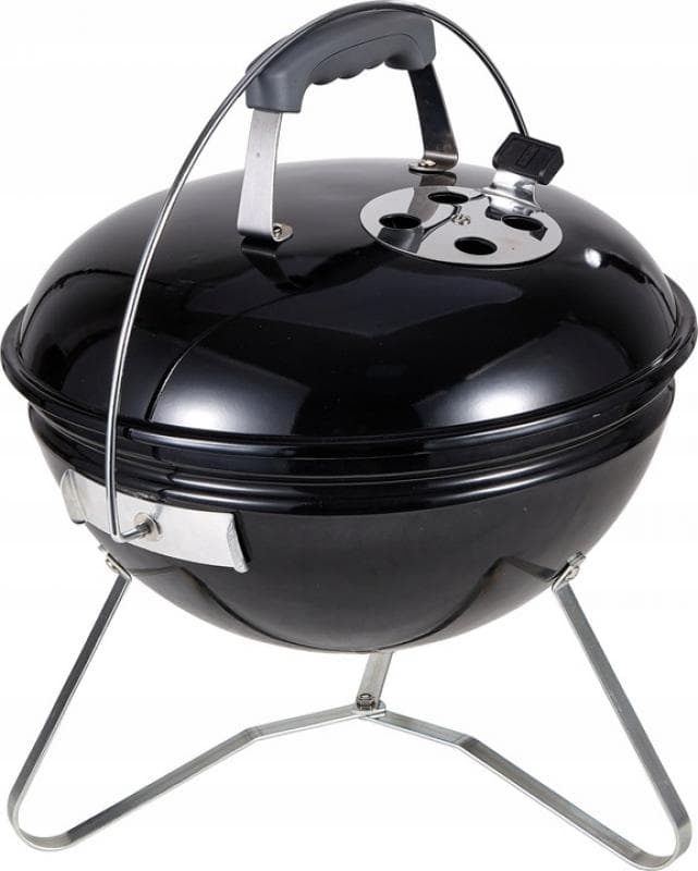 Záhradný prenosný gril STYLE čierny