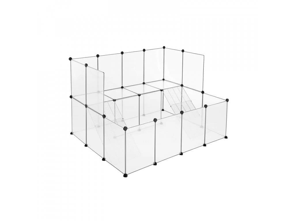 Ohrádka pre drobných zvierat Femino 143x108 cm číra 1