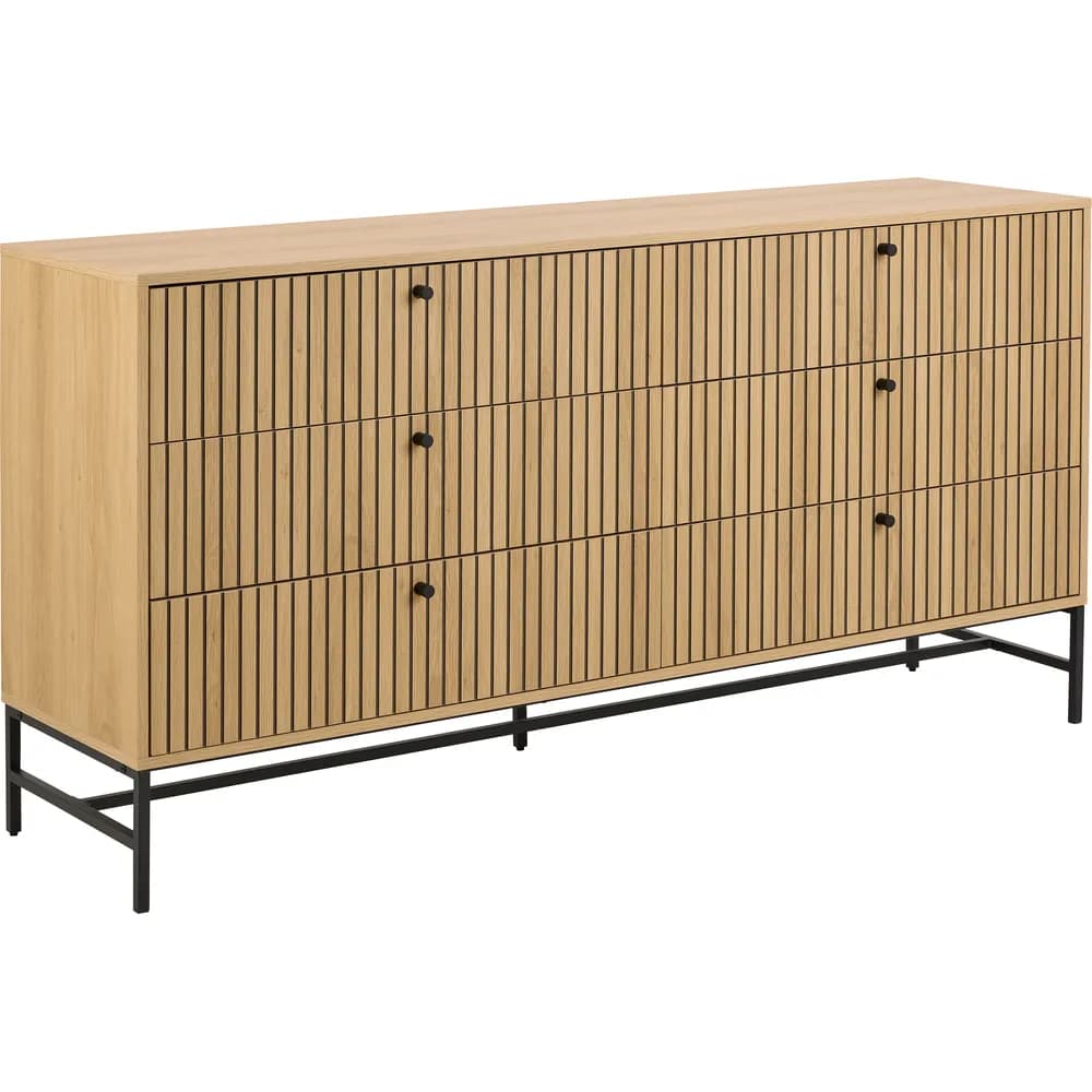 Komoda Albany 157 cm dub prírodný 1