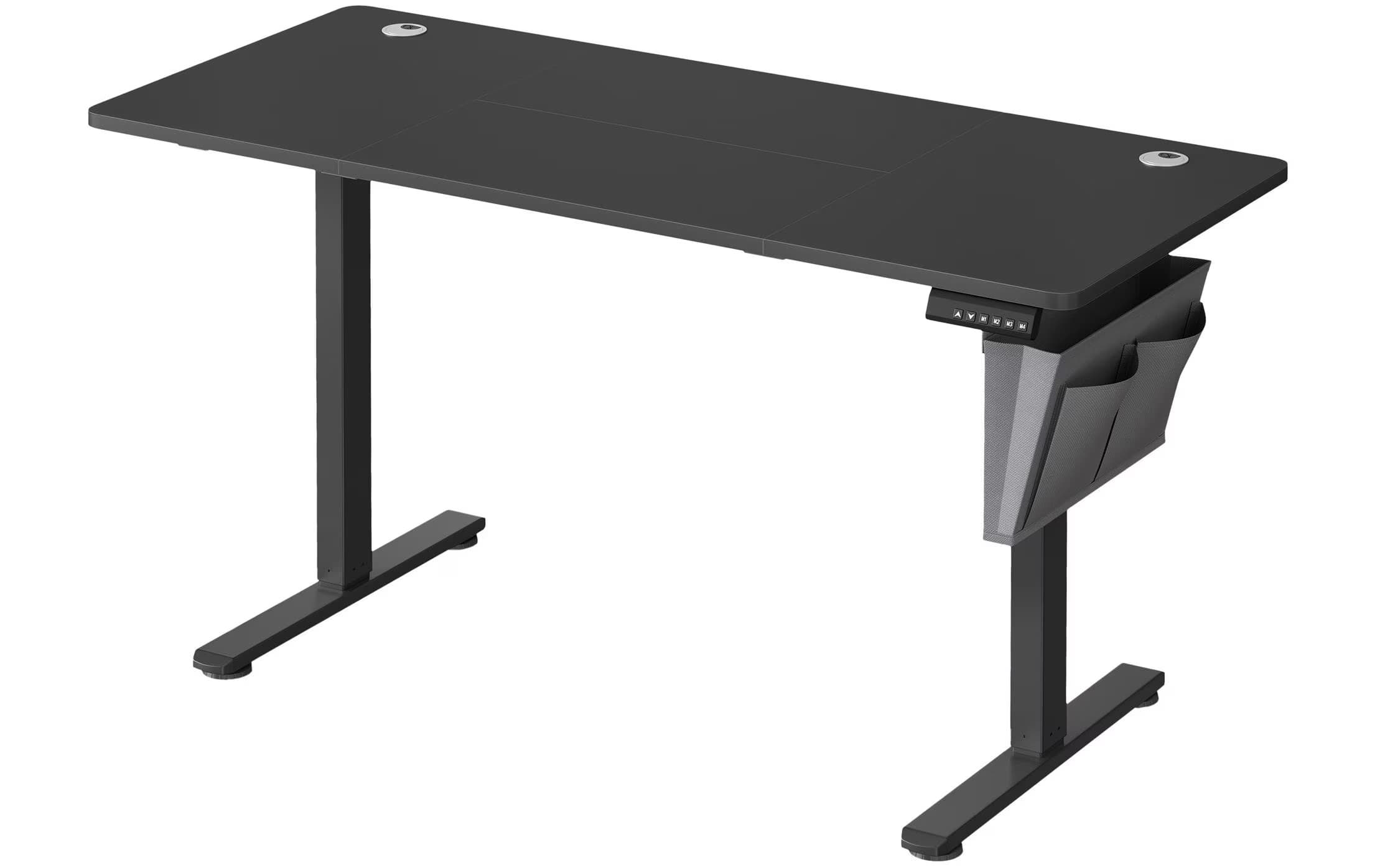 Elektricky nastaviteľný písací stôl Vasagle Foral 140 cm čierny