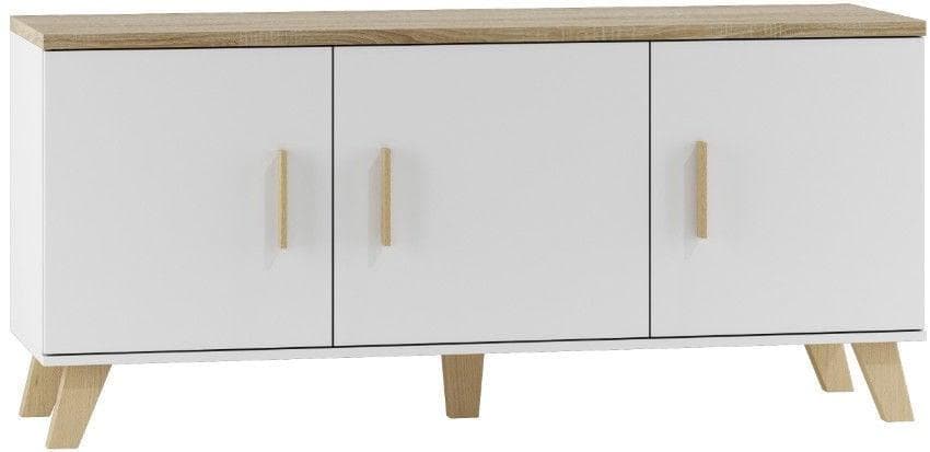 TV stolík Lotta I 150 cm dub sonoma/biely 1