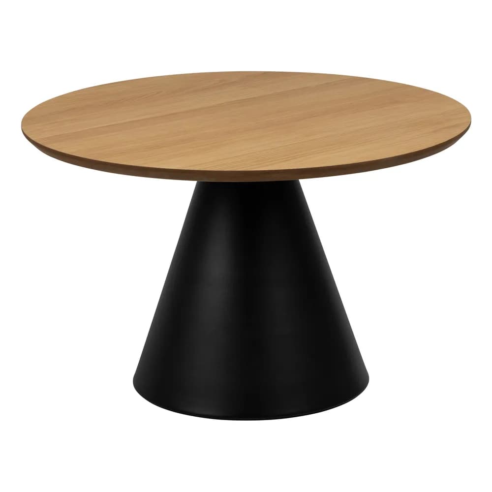 Konferenčný stolík Soli 65 cm čierny/dub prírodný 1