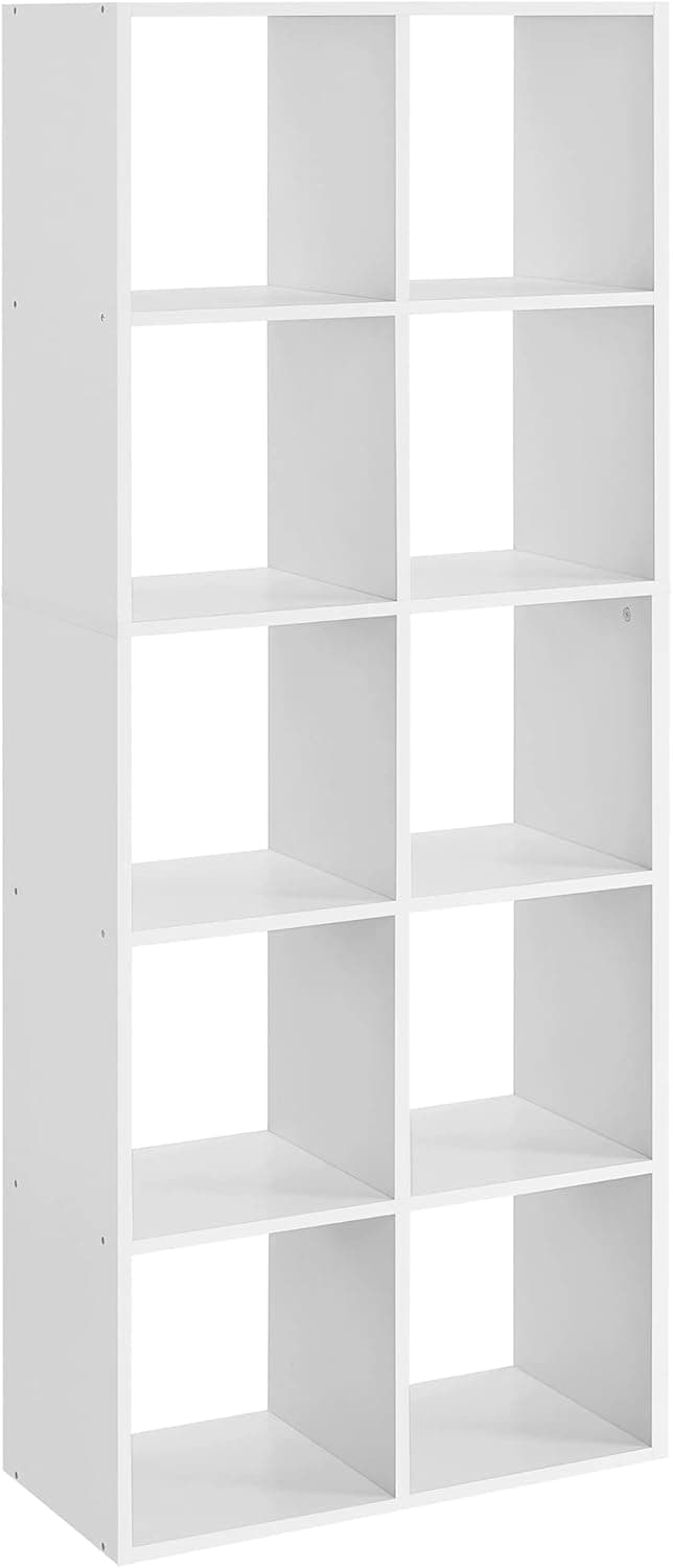 Knižnica Vasagle Broon 65,5 cm biela