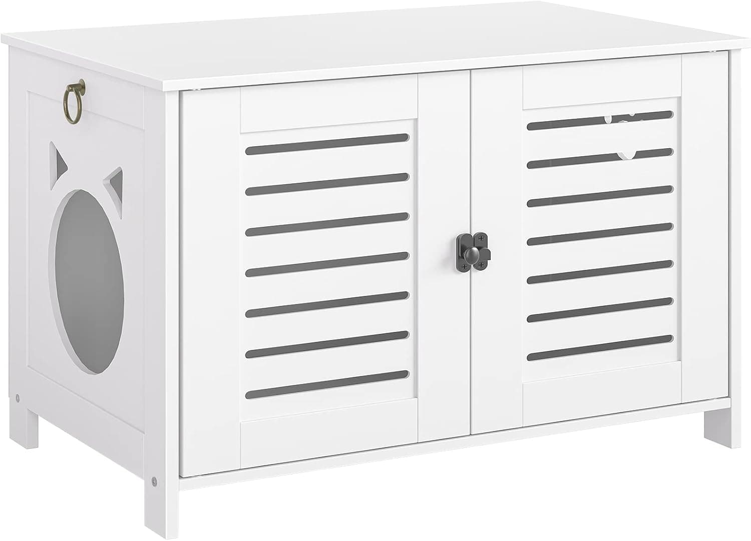 Mačacia toaleta Sparky 60 cm biela 1