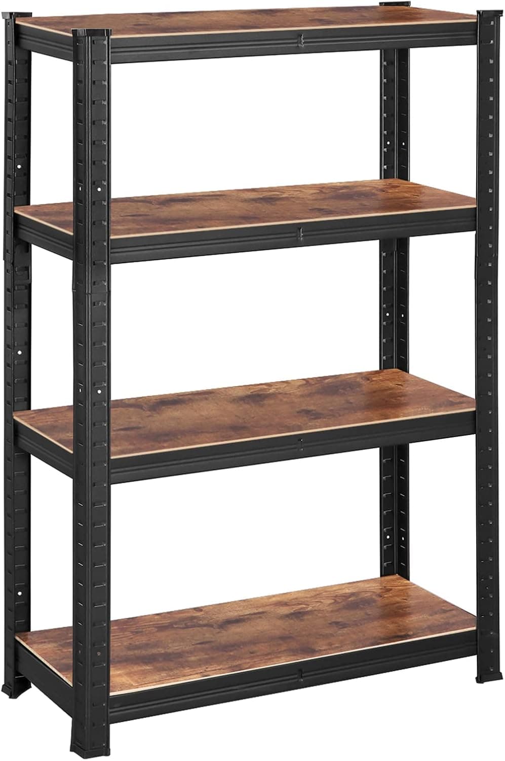 Dielenský regál Busta 80 cm čierny/ tmavohnedý 1