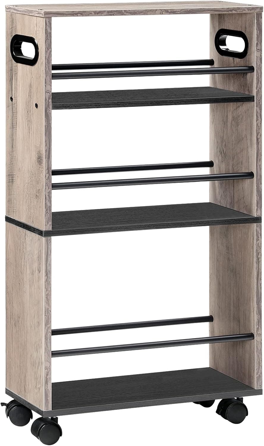 Pojazdný kuchynský regál Vasagle Tonari 45 cm sivý 1