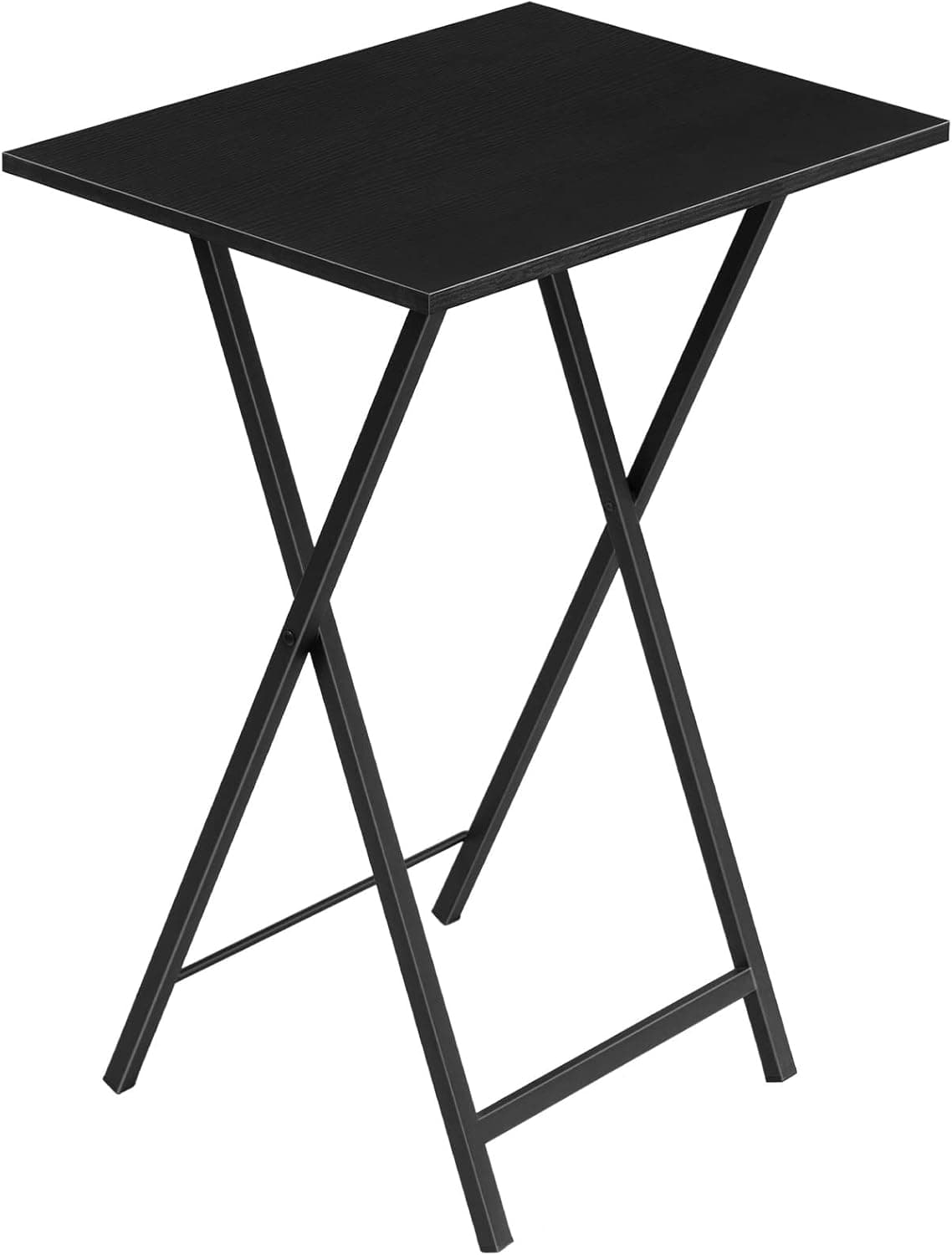 Skladací odkladací stolík Vasagle Abby 48 cm čierny 1