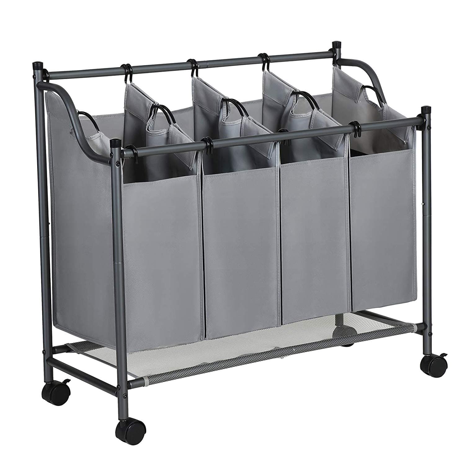 Kôš na bielizeň GERARD 4 x 35 L sivý 1