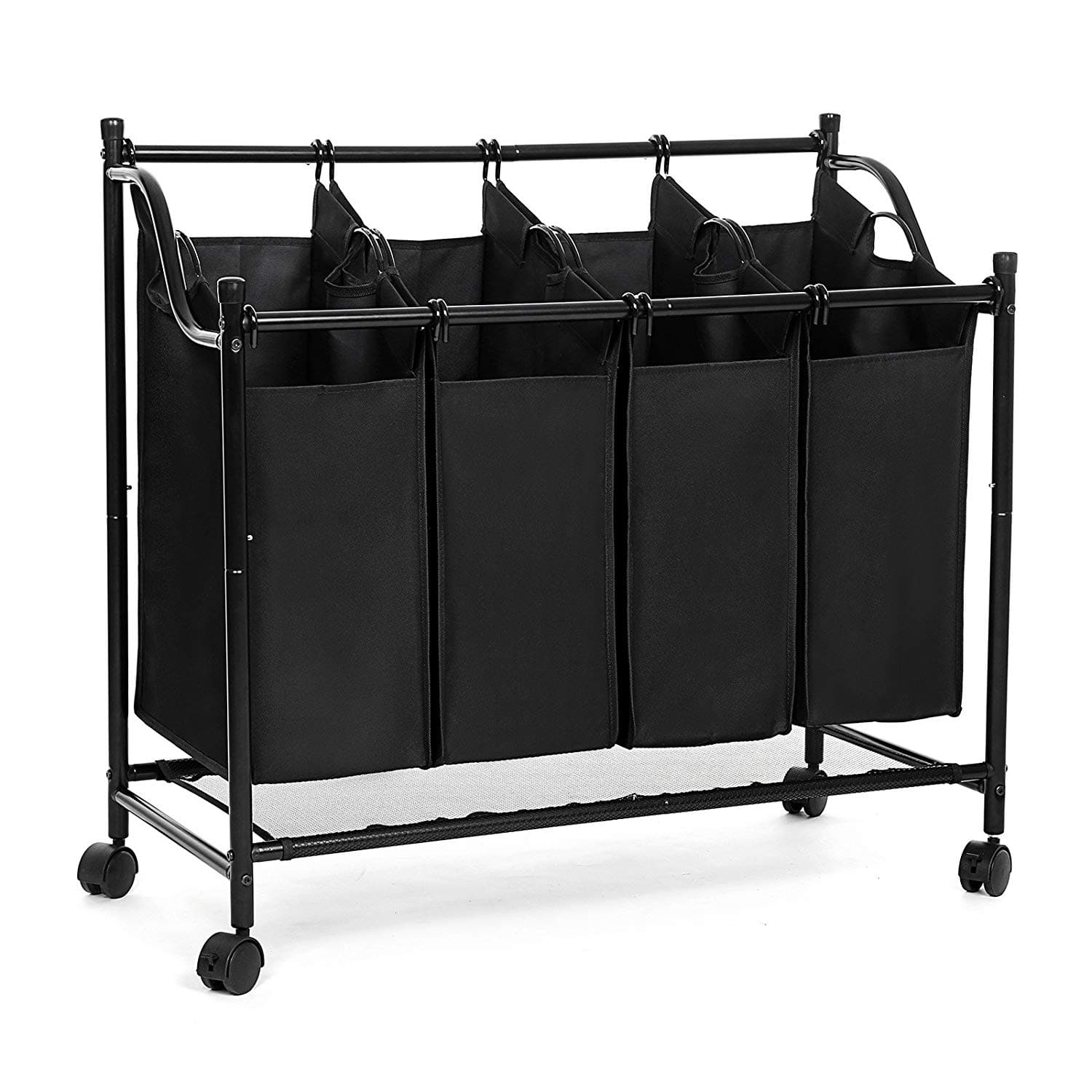 Kôš na bielizeň Zoe 4x35 L čierny 1